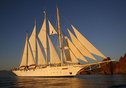 tall sailing ship dream vacation
